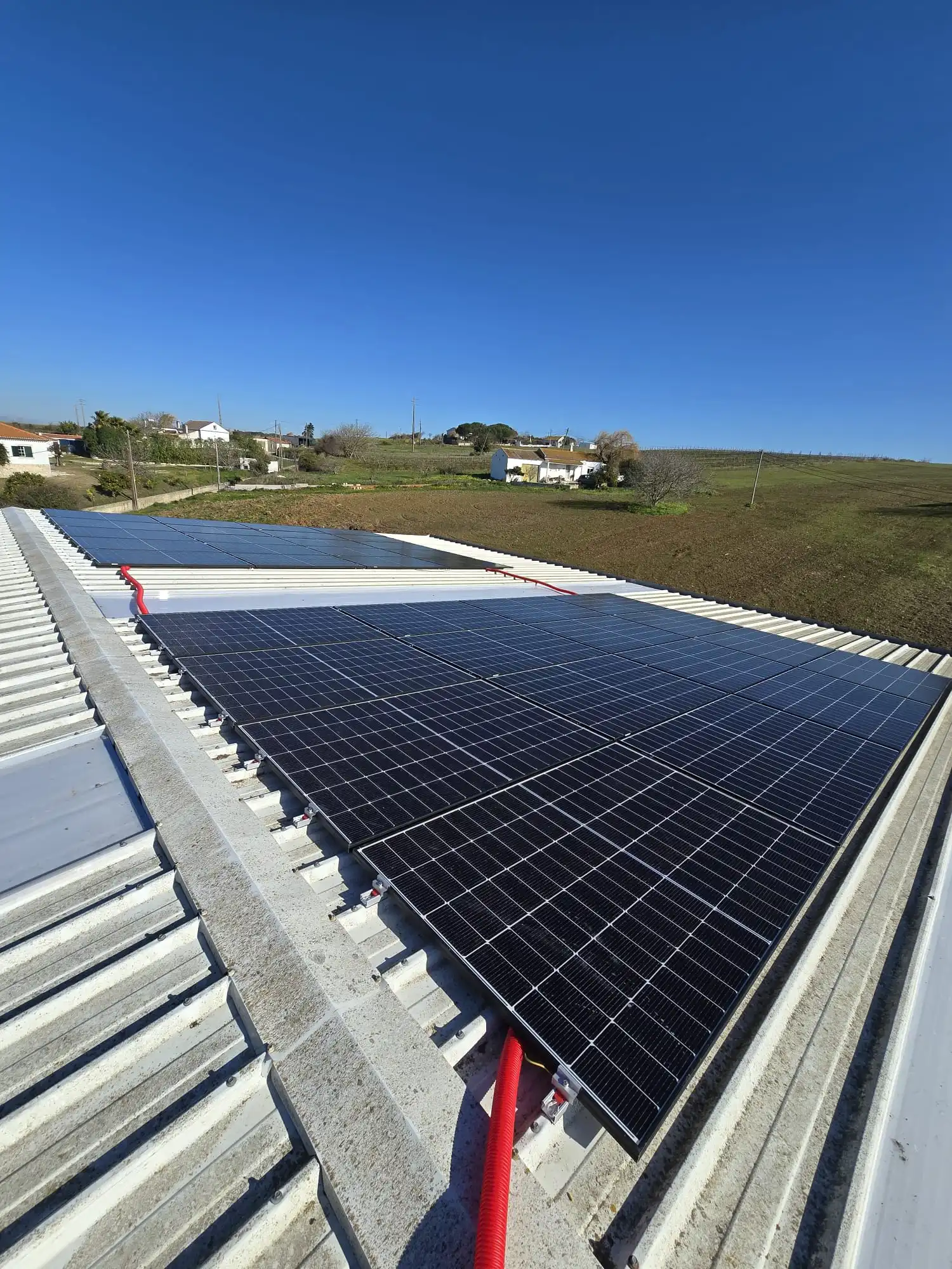 Sistema solar residencial - telhado cerâmico